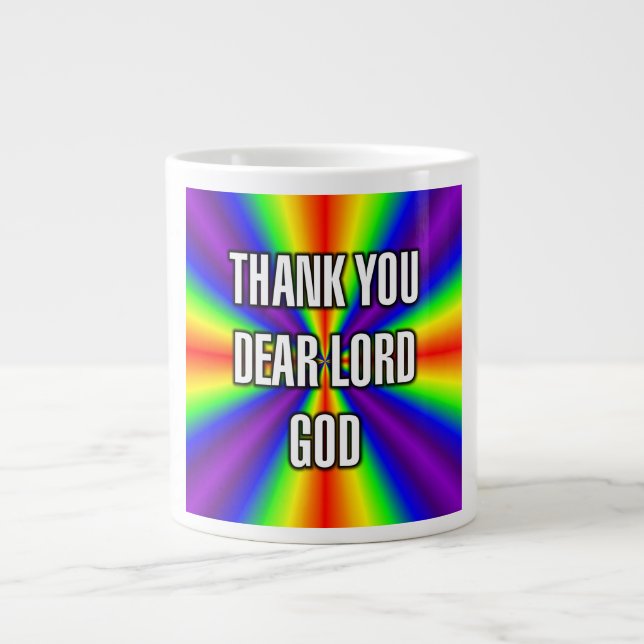 DE CAFÉ GRANDE CANECA OBRIGADO SENHOR DEUS (Frente)