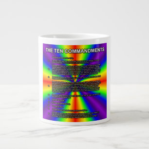 De Café Grande Caneca Os Dez Mandamentos