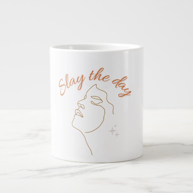 De Café Grande Caneca para dominar o dia (Frente)