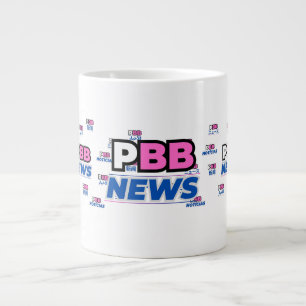 De Café Grande Caneca "PBB News Ao Redor Do Mundo"