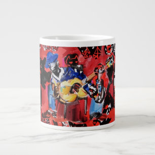 De Café Grande Caneca perfeita para os amantes Blues!