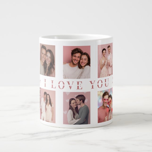 De Café Grande Caneca personalizada do Dia dos Namorados | Fotos  (Frente)
