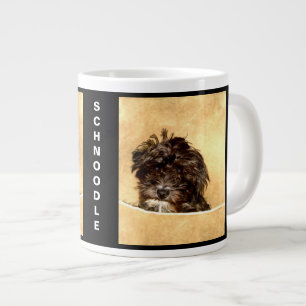 De Café Grande Caneca Personalizada Jumbo Cachorro Schnoodle