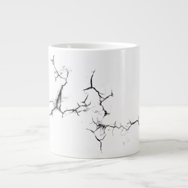 De Café Grande Caneca Rachada (Frente)