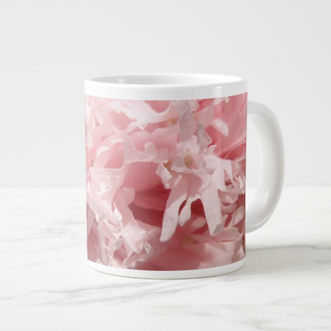 De Café Grande Caneca Rosa-Pálida Bonito (Frente Esquerda)