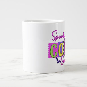 De Café Grande Caneca Spooky Collie Halloween