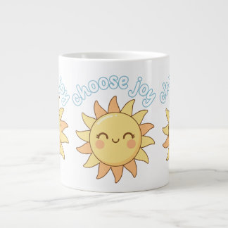 De Café Grande Caneca Temática Escolha a Alegria