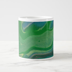 De Café Grande Caneca Verde Louca Zesty 1