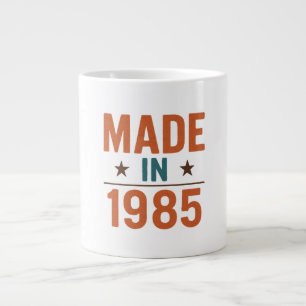 De Café Grande Caneca Vintage Feita em 1985 – Aniversário Retro