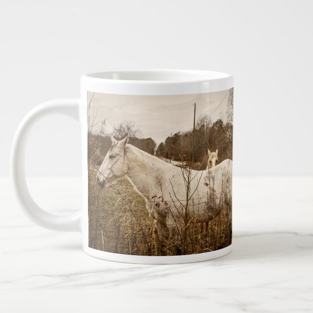 De Café Grande CANEQUINHA 600 ml Caneca Jumbo (Esquerda)