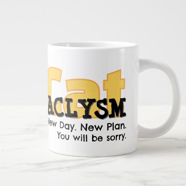De Café Grande CatAclysm | Caneca Especialidade Posse do Caos Sem (Direita)