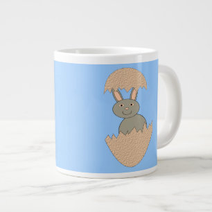 De Café Grande Coelhinho com Ovo, Caneca Estranha