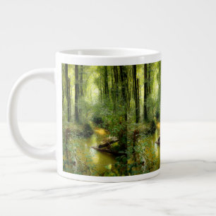 De Café Grande Córrego nos bosques Caneca Jumbo 600ml