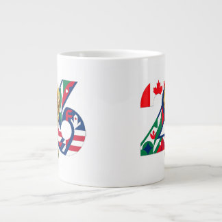 De Café Grande Design da Caneca da Copa do Mundo FIFA 2026 – EUA 