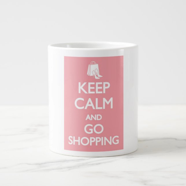 De Café Grande fique calmo e vá comprar caneca (Frente)