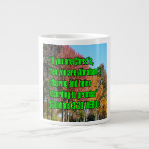 De Café Grande Gálatas 3:29 WEBU Caneca