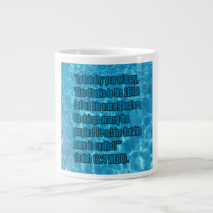 De Café Grande Isaías 12:4 WEBU Caneca