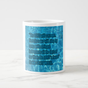 De Café Grande Isaías 38:20 WEBU Caneca