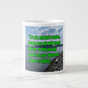 De Café Grande James 4:3 WEBU Caneca