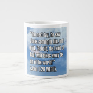 De Café Grande João 1:29 WEBU Caneca