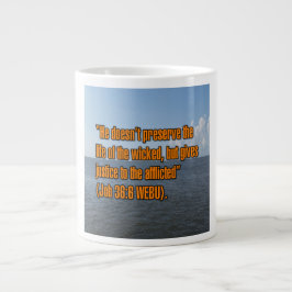 De Café Grande Job 36:6 WEBU Caneca