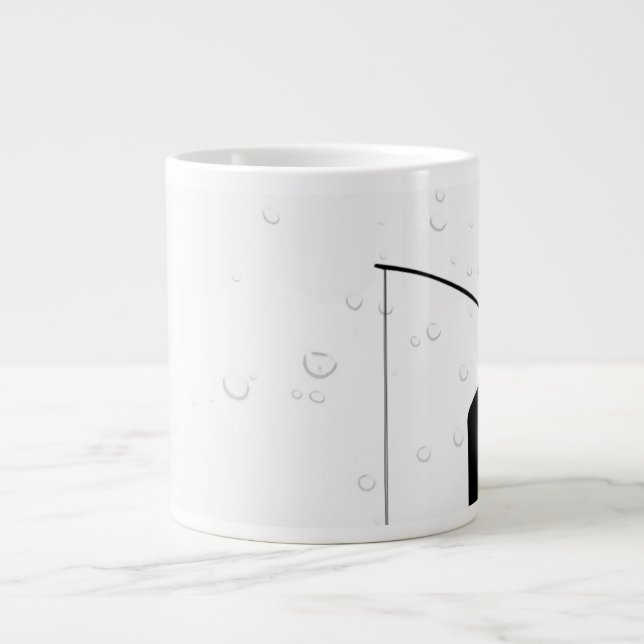 De Café Grande Logotipo da caneca arquivo  (Frente)