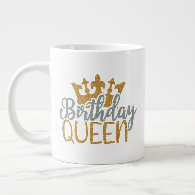 De Café Grande Mantenha ou Crie sua própria caneca jumbo (Esquerda)