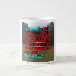 De Café Grande Mateus 21:21 WEBU Caneca