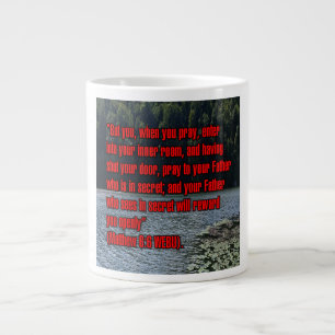De Café Grande Mateus 6:6 WEBU Caneca