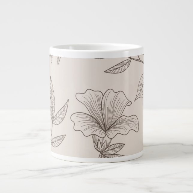 De Café Grande Melhor caneca jumbo (Frente)