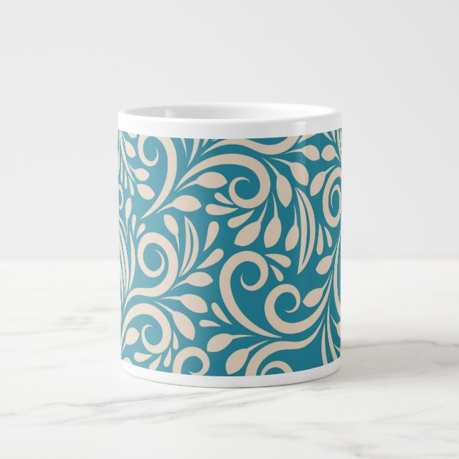 De Café Grande Melhor caneca jumbo (Frente)