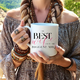De Café Grande Melhor Esposa | A Maior Caneca