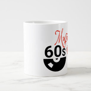 De Café Grande Música dos Anos 60 - Caneca Jumbo
