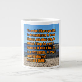 De Café Grande Nehemiah 9:6 WEBU Caneca