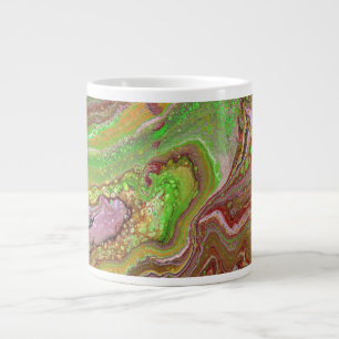 De Café Grande Perguntas 1 Verde Selvagem Marrom Bebida Caneca