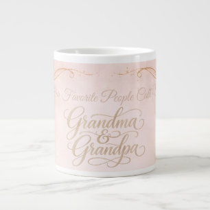 De Café Grande Pessoas Favoritas - Caneca da Vovó e do Vovô