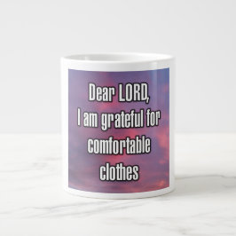 De Café Grande Prezado SENHOR, sou grato por caneca confortável..