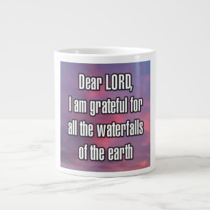 De Café Grande Prezado SENHOR, sou grato por todos os... Caneca
