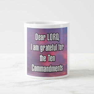 De Café Grande Querido SENHOR, sou grato pelos Dez... Caneca