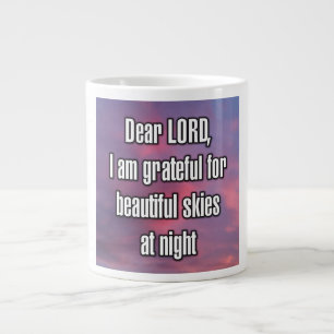 De Café Grande Querido SENHOR, sou grato por bela... Caneca