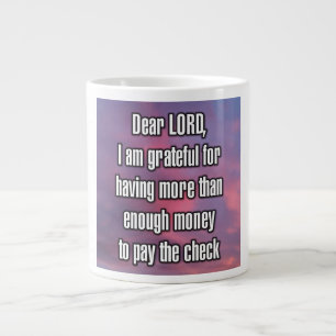 De Café Grande Querido SENHOR, sou grato por ter... Caneca