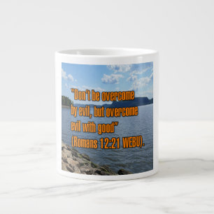 De Café Grande Romanos 12:21 WEBU Caneca