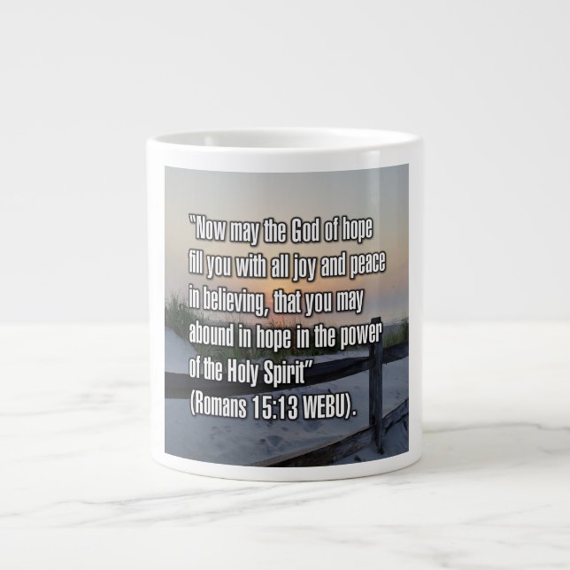 De Café Grande Romanos 15:13 WEBU Caneca (Frente)