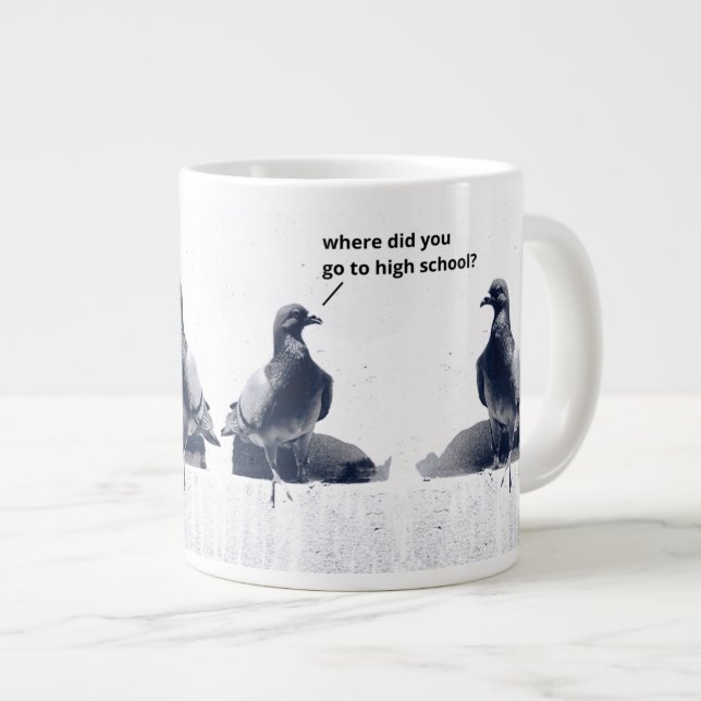 De Café Grande rua. caneca segundo grau louis (Frente Esquerda)