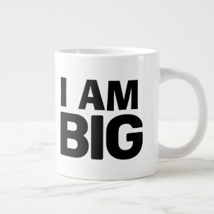 De Café Grande Sou uma enorme caneca gigante.