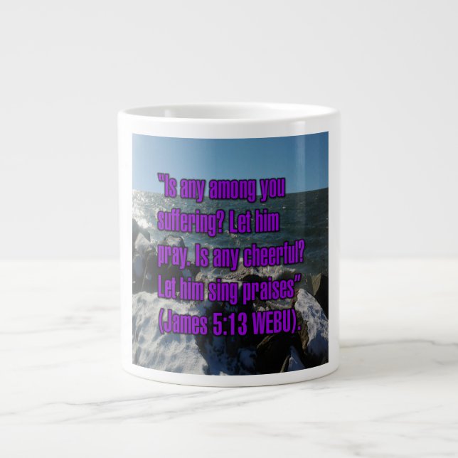 De Café Grande Tiago 5:13 WEBU Caneca (Frente)
