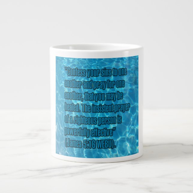 De Café Grande Tiago 5:16 WEBU Caneca (Frente)