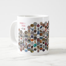 Todas as 1 caneca JUMBO 2026
