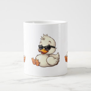 De Café Grande Tome Uma Caneca Especialista No Dia Do Ducky