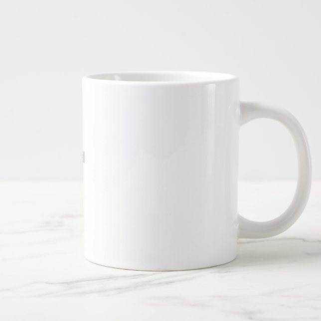 De Café Grande uma caneca com uma mensagem especial  (Direita)